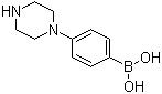 structure of CAS# 513246-99-6, [4-(Piperazin-1-yl)phenyl]boronic acid