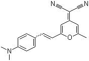 结构式 CAS# 51325-91-8, 4-(二氰基亚甲基)-2-甲基-6-(4-二甲基氨基苯乙烯基)-4H-吡喃