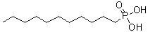 Undecyl phosphonic acid molecular structure (CAS 5137-69-9)