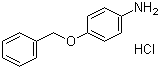 结构式 CAS# 51388-20-6, 4-苯甲氧基苯胺盐酸盐; 4-苄氧基苯胺盐酸盐