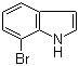 7-Bromoindole molecular structure (CAS 51417-51-7)