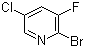 2-Bromo-5-chloro-3-fluoropyridine molecular structure (CAS 514797-97-8)