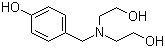 结构式 CAS# 51527-97-0, 4-[[双(2-羟基乙基)氨基]甲基]苯酚