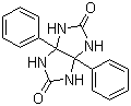 structure of CAS# 5157-15-3, 3a,6a-Diphenylglycouril;3a,6a-Diphenylperhydroimidazo[4,5-d]imidazole-2,5-dione