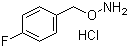 结构式 CAS# 51572-89-5, O-[(4-氟苯基)甲基]羟胺盐酸盐