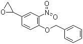 4-Benzyloxy-3-nitro-styrenoxide molecular structure (CAS 51582-41-3)