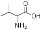 structure of CAS# 516-06-3, DL-Valine;DL-2-Amino-3-methylbutyric acid; (+/-)-alpha-Aminoisovaleric acid; Val
