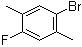 1-Bromo-4-fluoro-2,5-dimethylbenzene molecular structure (CAS 51760-04-4)