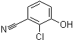 structure of CAS# 51786-11-9, 2-Chloro-3-hydroxybenzonitrile;2-Chloro-3-cyanophenol