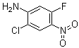 结构式 CAS# 517920-71-7, 2-氯-5-氟-4-硝基苯胺