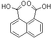 1,8-Naphthalenedicarboxylic acid molecular structure (CAS 518-05-8)