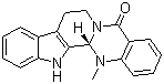 Evodiamine molecular structure (CAS 518-17-2)
