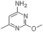 4-Amino-2-methoxy-6-methylpyrimidine molecular structure (CAS 51870-75-8)