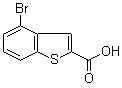 结构式 CAS# 5194-37-6, 4-溴苯并[b]噻吩-2-羧酸