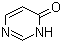 structure of CAS# 51953-17-4, 4(3H)-Pyrimidone;4-Hydroxypyrimidine