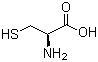 L-半胱氨酸分子结构 (CAS 52-90-4)