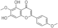 Pectolinarigenin molecular structure (CAS 520-12-7)