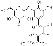 Myricetin 3'-glucoside molecular structure (CAS 520-14-9)