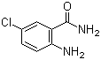 结构式 CAS# 5202-85-7, 2-氨基-5-氯苯甲酰胺