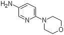 structure of CAS# 52023-68-4, 3-Amino-6-morpholinopyridine;6-Morpholinopyridin-3-amine