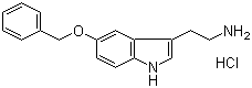 structure of CAS# 52055-23-9, 5-Benzyloxytryptamine hydrochloride