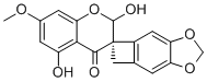 structure of CAS# 52096-50-1, 2-Hydroxy-7-O-methylscillascillin