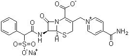 Cefsulodine sodium molecular structure (CAS 52152-93-9)