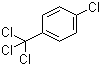 structure of CAS# 5216-25-1, 4-Chlorobenzotrichloride ;alpha,alpha,alpha,4-Tetrachlorotoluene; PCTC