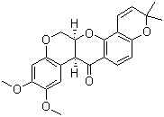 魚藤素分子结构 (CAS 522-17-8)