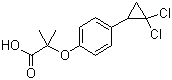 Ciprofibrate molecular structure (CAS 52214-84-3)