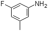 3-Fluoro-5-methylaniline molecular structure (CAS 52215-41-5)
