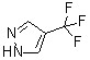4-Trifluoromethylpyrazole molecular structure (CAS 52222-73-8)