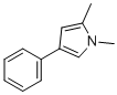 1,2-Dimethyl-4-phenyl-1H-pyrrole molecular structure (CAS 52266-24-7)