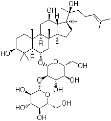 Ginsenoside Rf molecular structure (CAS 52286-58-5)