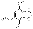 4,7-二甲氧基-5-(2-丙烯-1-基)-1,3-苯并二恶茂分子结构 (CAS 523-80-8)
