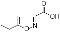 结构式 CAS# 52320-59-9, 5-乙基异恶唑-3-甲酸