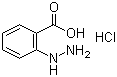 structure of CAS# 52356-01-1, 2-Hydrazinobenzoic acid hydrochloride