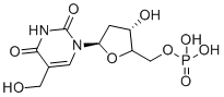 5-Hydroxymethyldeoxyuridylate molecular structure (CAS 5238-86-8)