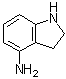 structure of CAS# 52537-01-6, 2,3-Dihydro-1H-indol-4-amine