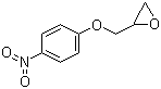 2-[(4-硝基苯氧基)甲基]环氧乙烷分子结构 (CAS 5255-75-4)