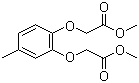 结构式 CAS# 52589-39-6, 4-甲基邻苯二酚二乙酸二甲酯; 4-甲基儿茶酚二乙酸二甲酯