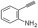 structure of CAS# 52670-38-9, 2-Ethynylaniline