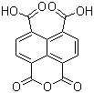 1,4,5,8-Naphthalenetetracarboxylic acid 1,8-monoanhydride molecular structure (CAS 52671-72-4)