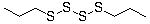 Dipropyl tetrasulfide molecular structure (CAS 52687-98-6)