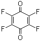 2,3,5,6-Tetrafluoro-1,4-benzoquinone molecular structure (CAS 527-21-9)