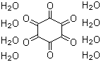 结构式 CAS# 527-31-1, 环己六酮十水合物