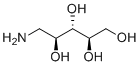 1-Amino-1-deoxy-D-ribitol molecular structure (CAS 527-47-9)