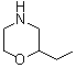 structure of CAS# 52769-10-5, 2-Ethylmorpholine