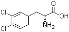 结构式 CAS# 52794-98-6, D-3,4-二氯苯丙氨酸