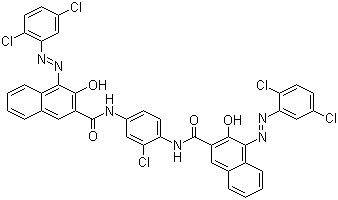 Pigment Red 144 molecular structure (CAS 5280-78-4)